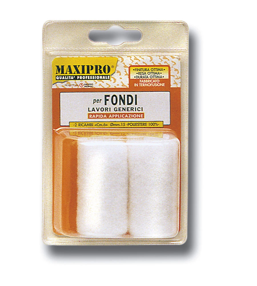 2 RICAMBI PER MINIRULLO BIANCO DA 6.