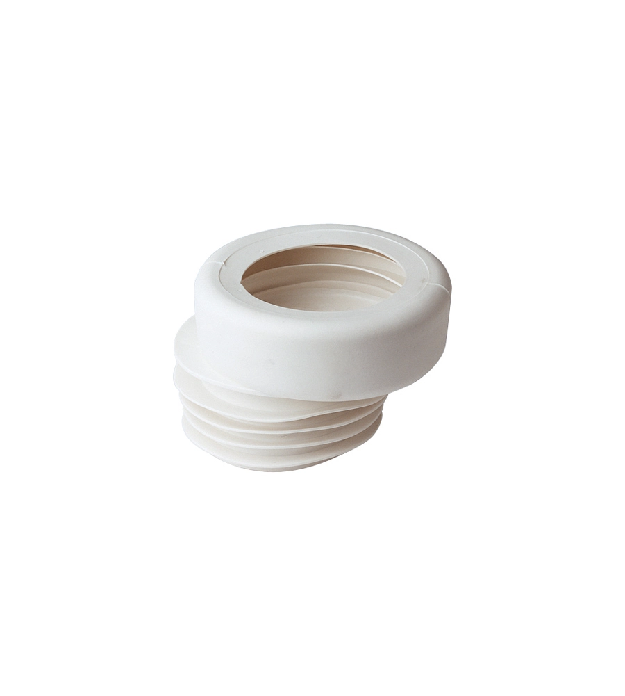 MANICOTTO PVC ECCENTRICO PER WC