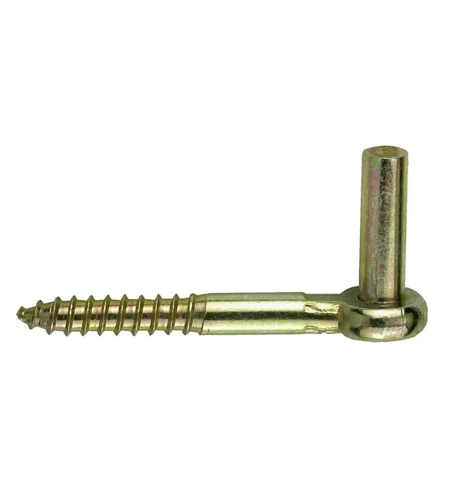 PERNO A VITE Ø 13 MM, L. 110 MM. - ZINCATO GIALLO