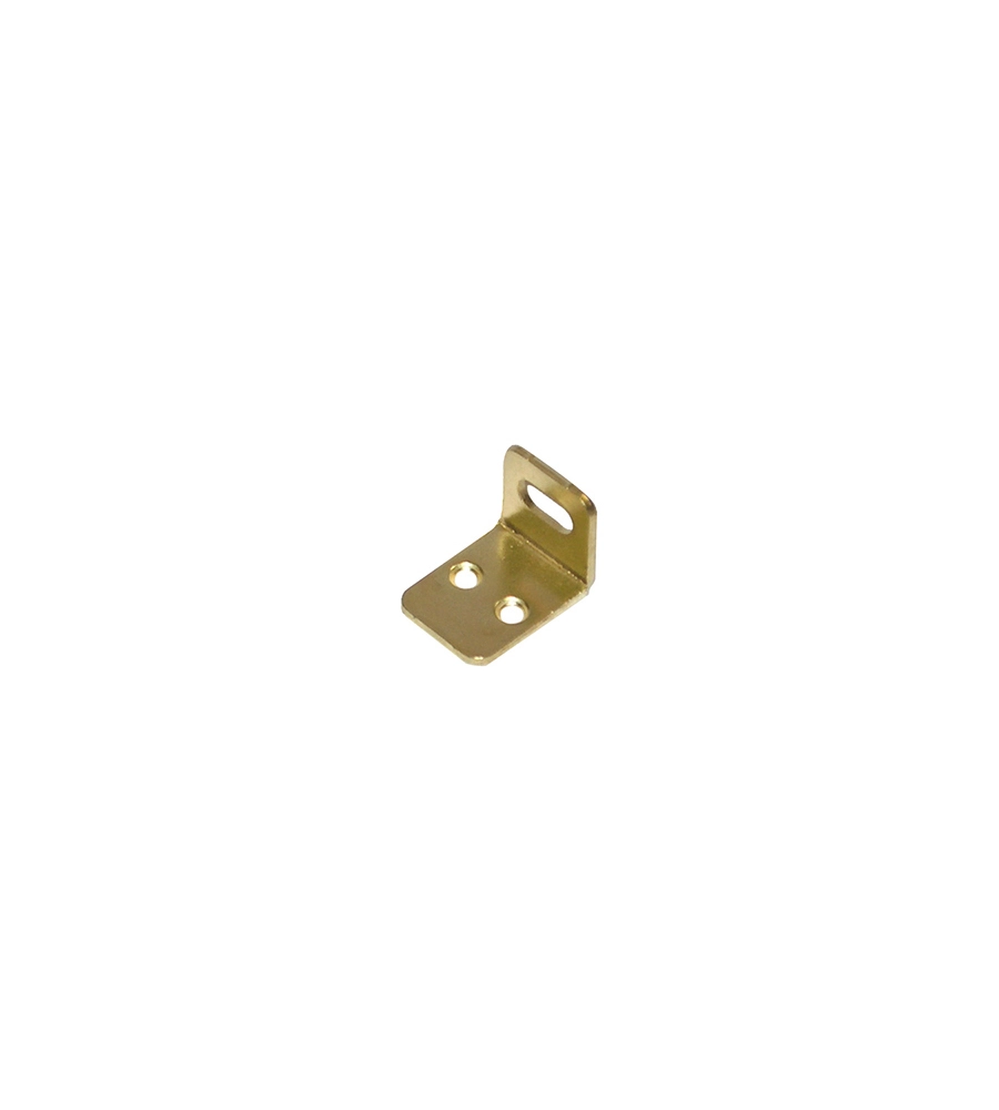 SQUADRETTE CON ASOLA ORIZZONTALE - 22 X 28 MM. - NICHELATO - 4 PZ.