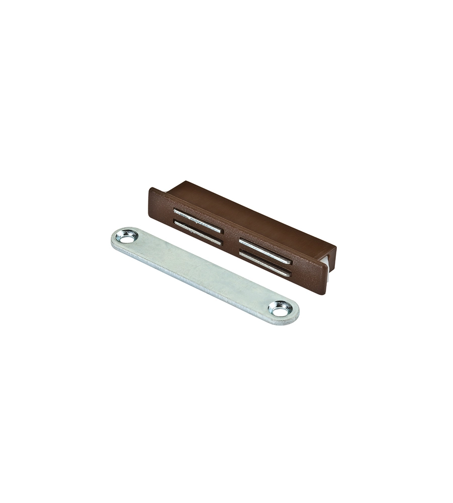 CHIUSURE MAGNETICHE DA INCASSO - FORZA 8 KG. - BIANCO - 2 PZ.