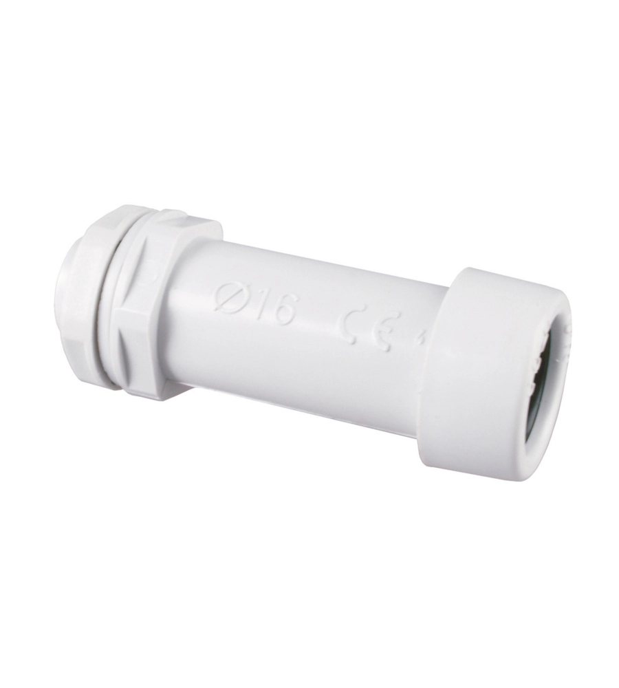 POLY POOL - 4 RACCORDI SCATOLA DI DERIVAZIONE - TUBO RIGIDO Ø 16 MM IP65 GRIGIO