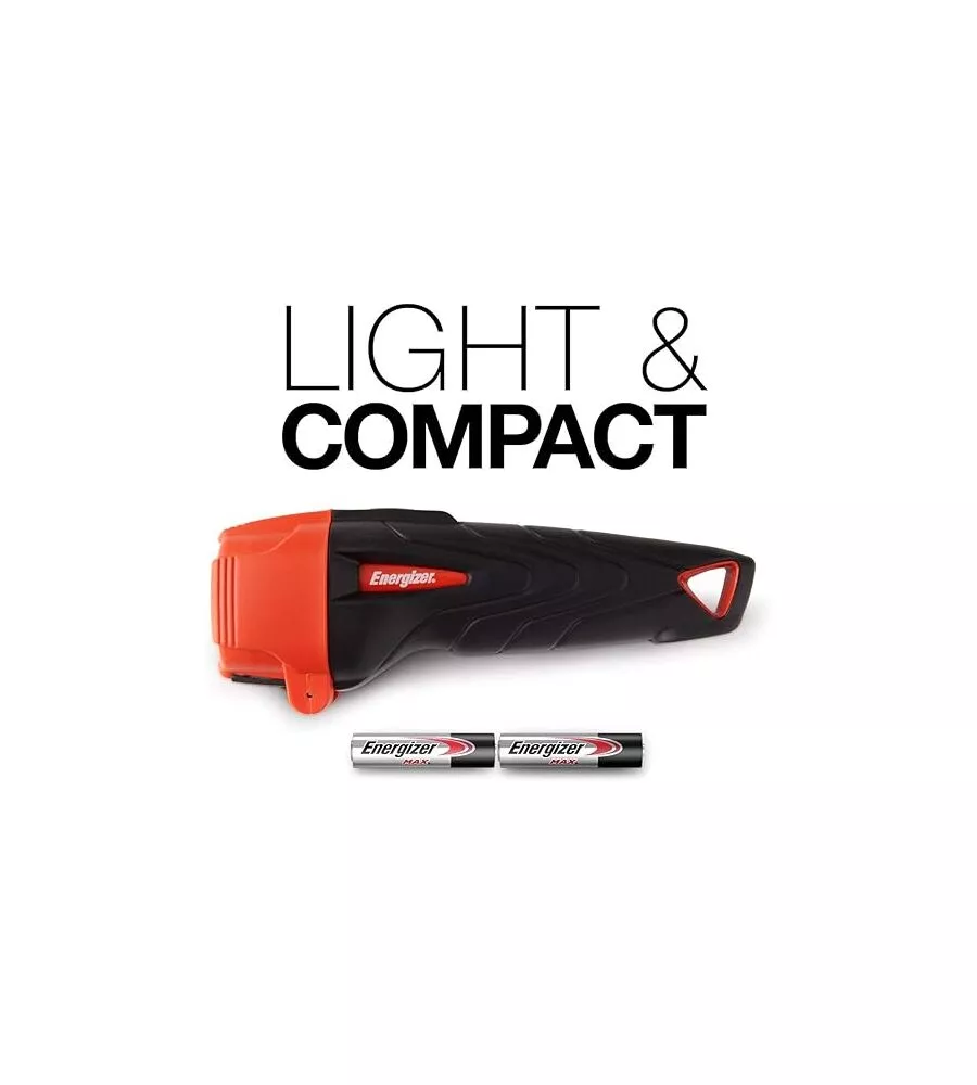 TORCIA A BATTERIA ENERGIZER "RUBBER IMPACT TORCH" 60 LUMEN