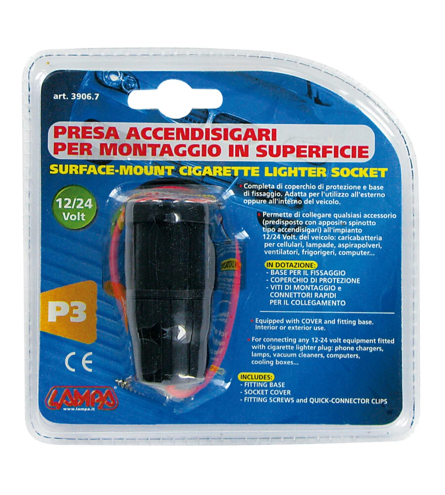 PRESA ACCENDISIGARI IMPERMEABILE  39067