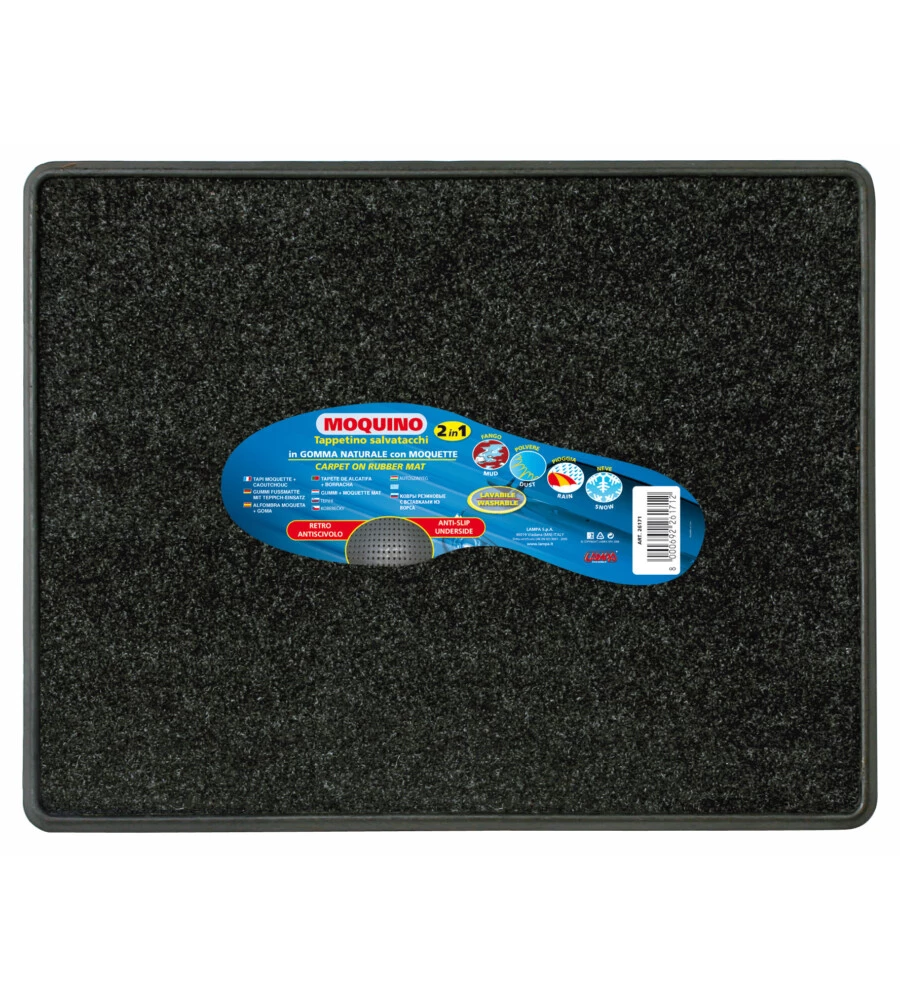MOQUINO TAPPETINO GOMMA+MOQUETTE  26171