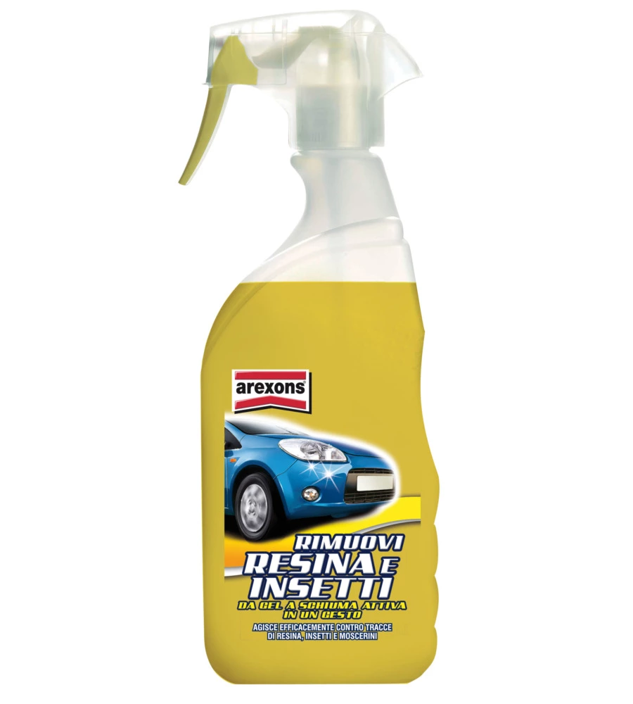 SPRAY RIMUOVI RESINA E INSETTI AREXONS 400 ML