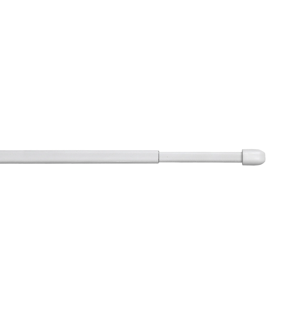 BRIS ASTINA PIATTA IN ACCIAIO PLASTICATO BIANCA ESTENSIBILE DA 40 A 60 CM