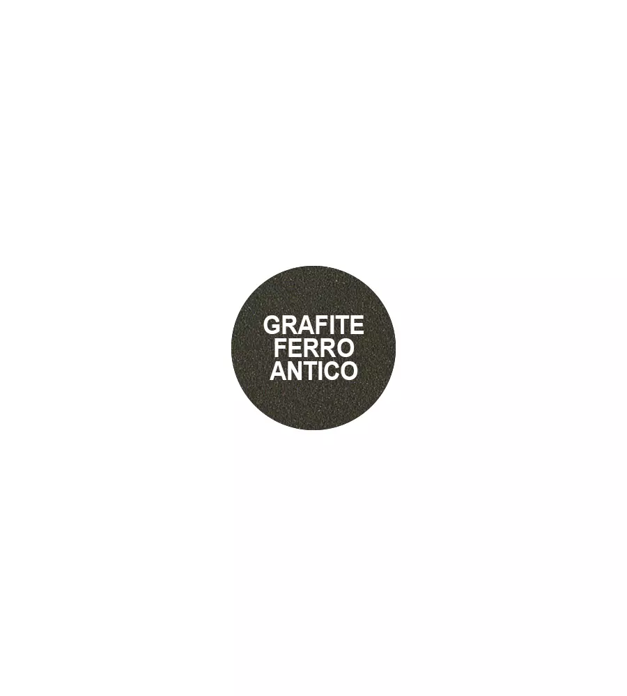 Spray smalto gel antiruggine Saratoga "Fernovus" metallizzato grafite ferro 400 ml