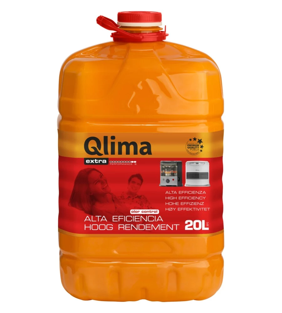 COMBUSTIBILE LIQUIDO PER STUFE - QLIMA EXTRA DA 20 LITRI.