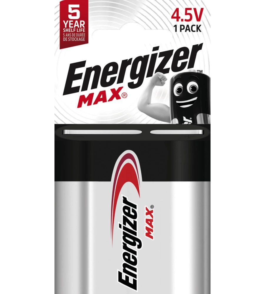 BATTERIA ALCALINA ENERGIZER "MAX" 4,5V 1 PEZZO