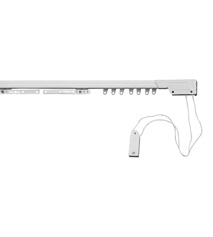BINARIO IN ACCIAIO ESTENSIBILE DA 170 A 300 CM.