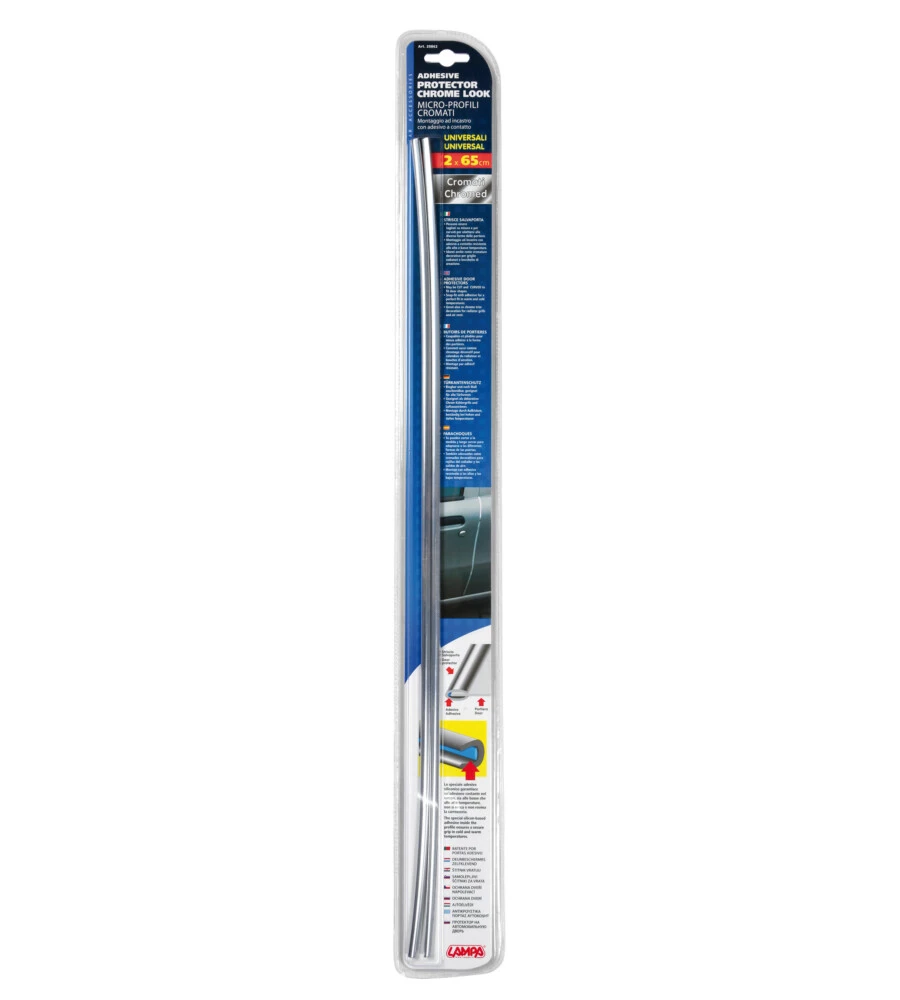 COPPIA PARACOLPI PROTECTOR CHROME  20862