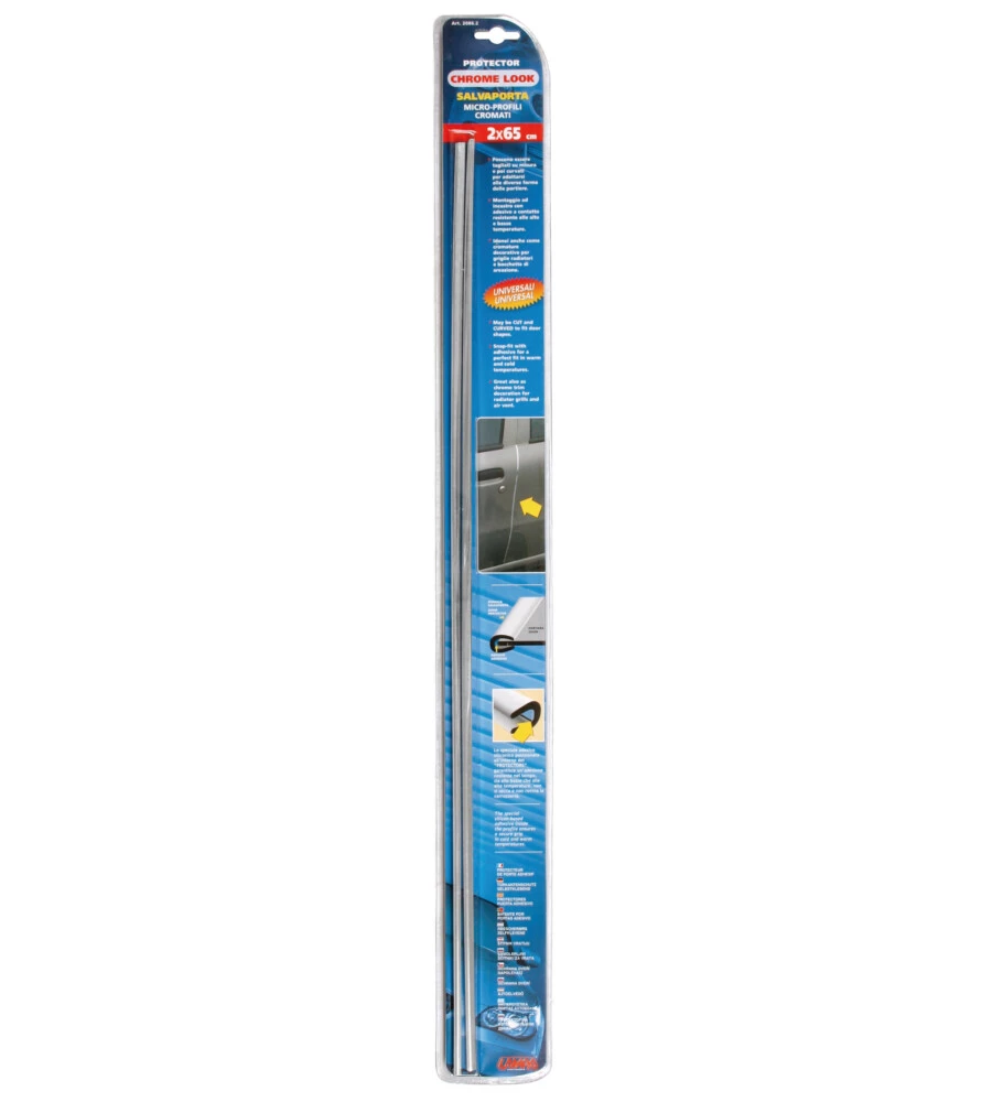 COPPIA PARACOLPI PROTECTOR CHROME  20862
