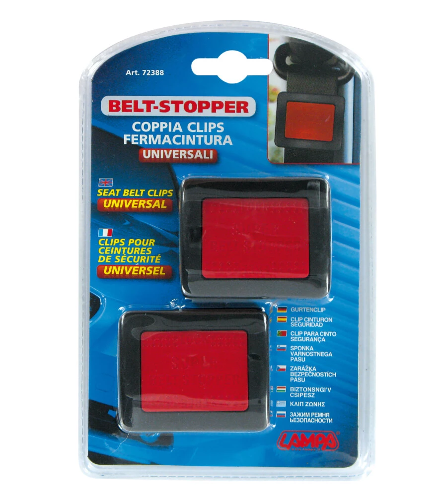COPPIA FERMACINTURA BELT STOPPER  72388
