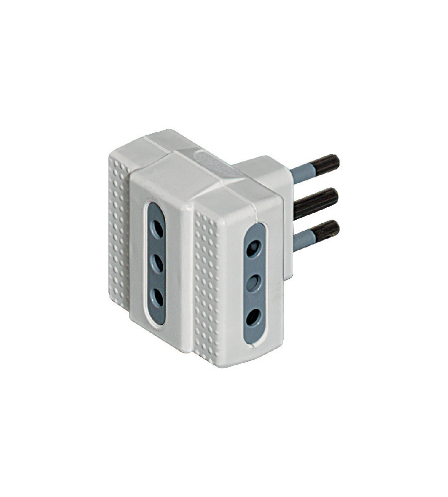 ADATTATORE TRIS 3 P.10A BIANCO - BTICINO.