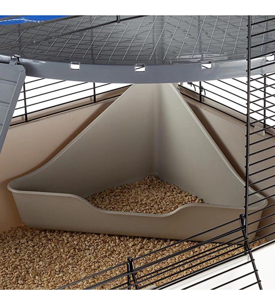 GABBIA PER RODITORI E FURETTI "FURAT",  78 X 48 X H 70 CM - FERPLAST