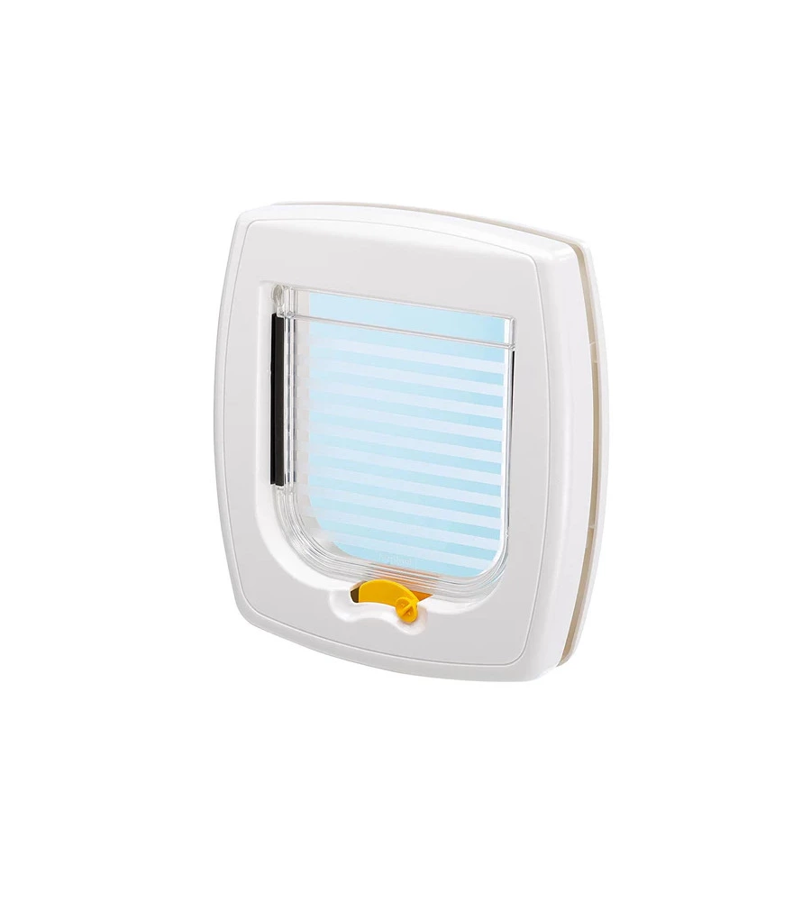 PORTINA PER GATTI E PICCOLI CANI FERPLAST "SWING 1" CON CHIUSURA 2 VIE IN PLASTICA BIANCO 21,5X5X24 CM