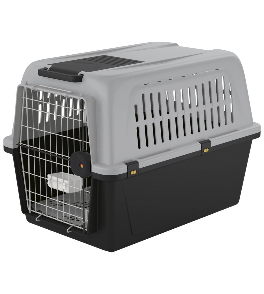ATLAS 60 PROFESSIONAL TRASPORTINO PER CANI 91 X 61 X H 66,5 CM GRIGIO - FERPLAST.