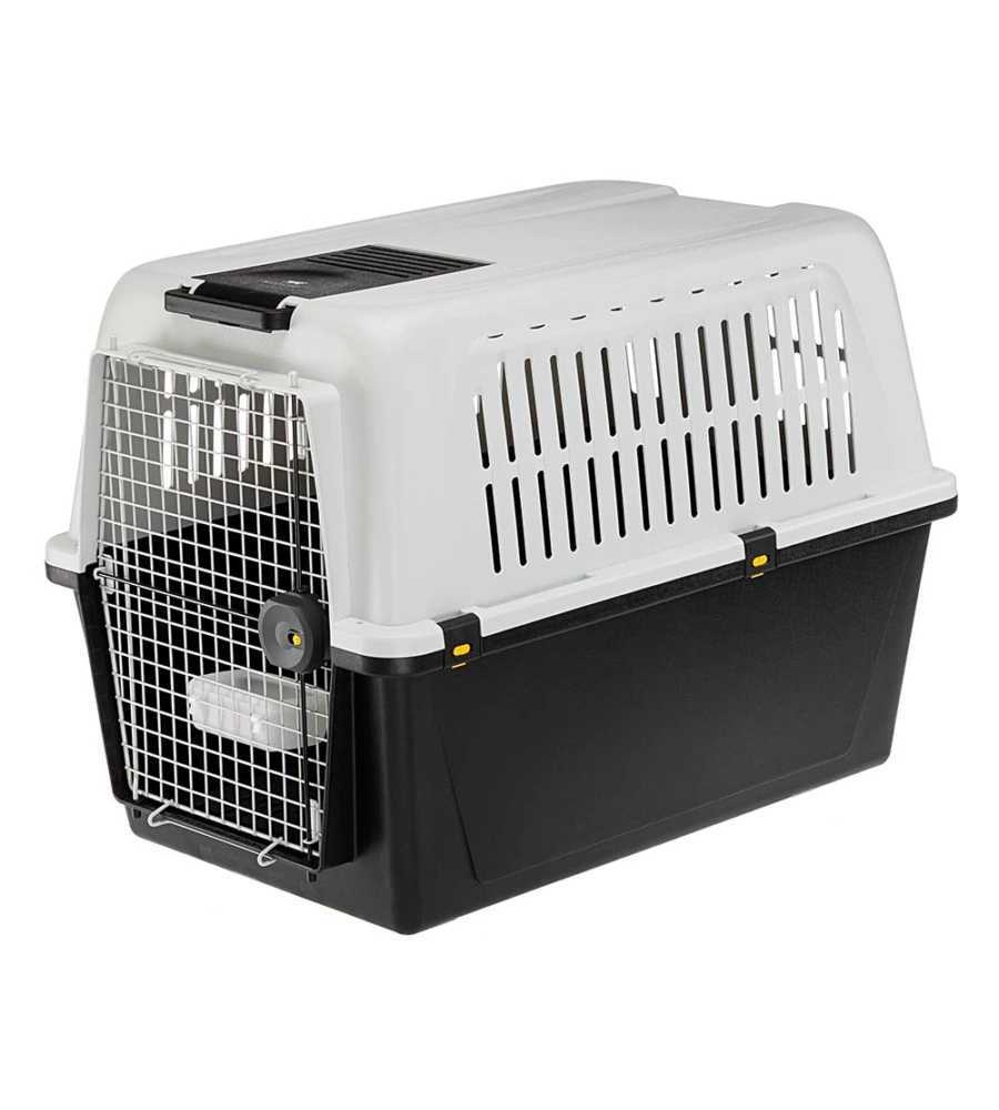 ATLAS 60 PROFESSIONAL TRASPORTINO PER CANI 91 X 61 X H 66,5 CM GRIGIO - FERPLAST.