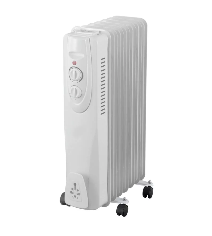 RADIATORE AD OLIO VINCO "HY-F1-7" BIANCO 1500W - COD. 70500