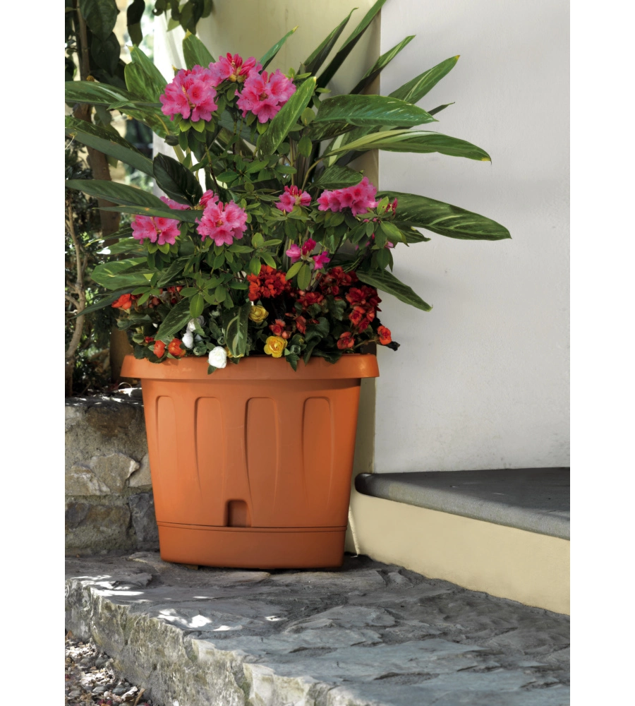 VASO ANGOLO VICTORIA TERRACOTTA