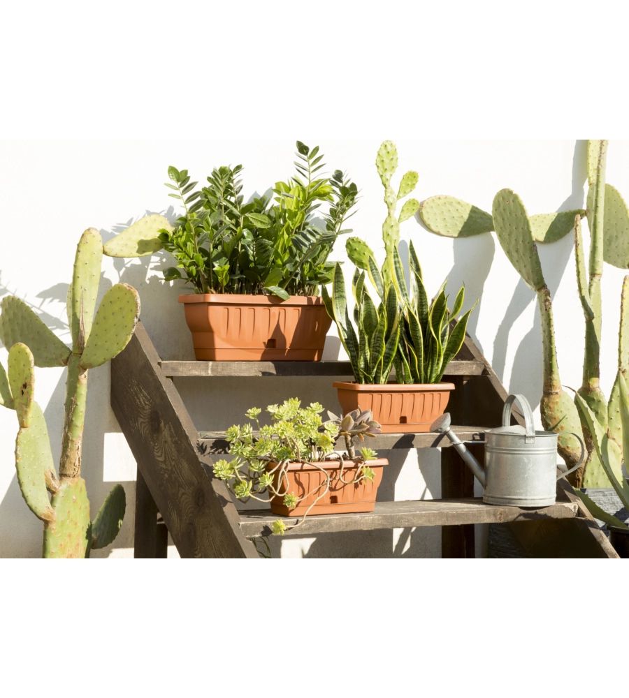FIORIERA NATURA CM. 30 TERRACOTTA