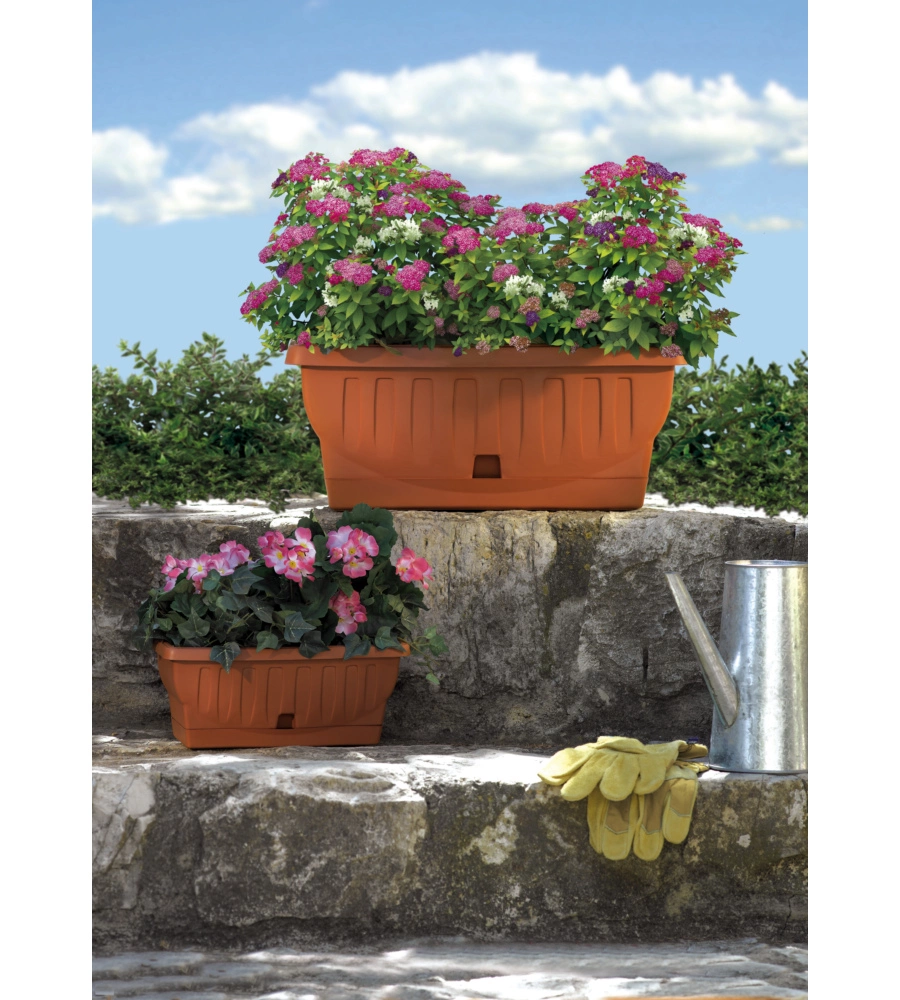 FIORIERA NATURA CM. 30 TERRACOTTA