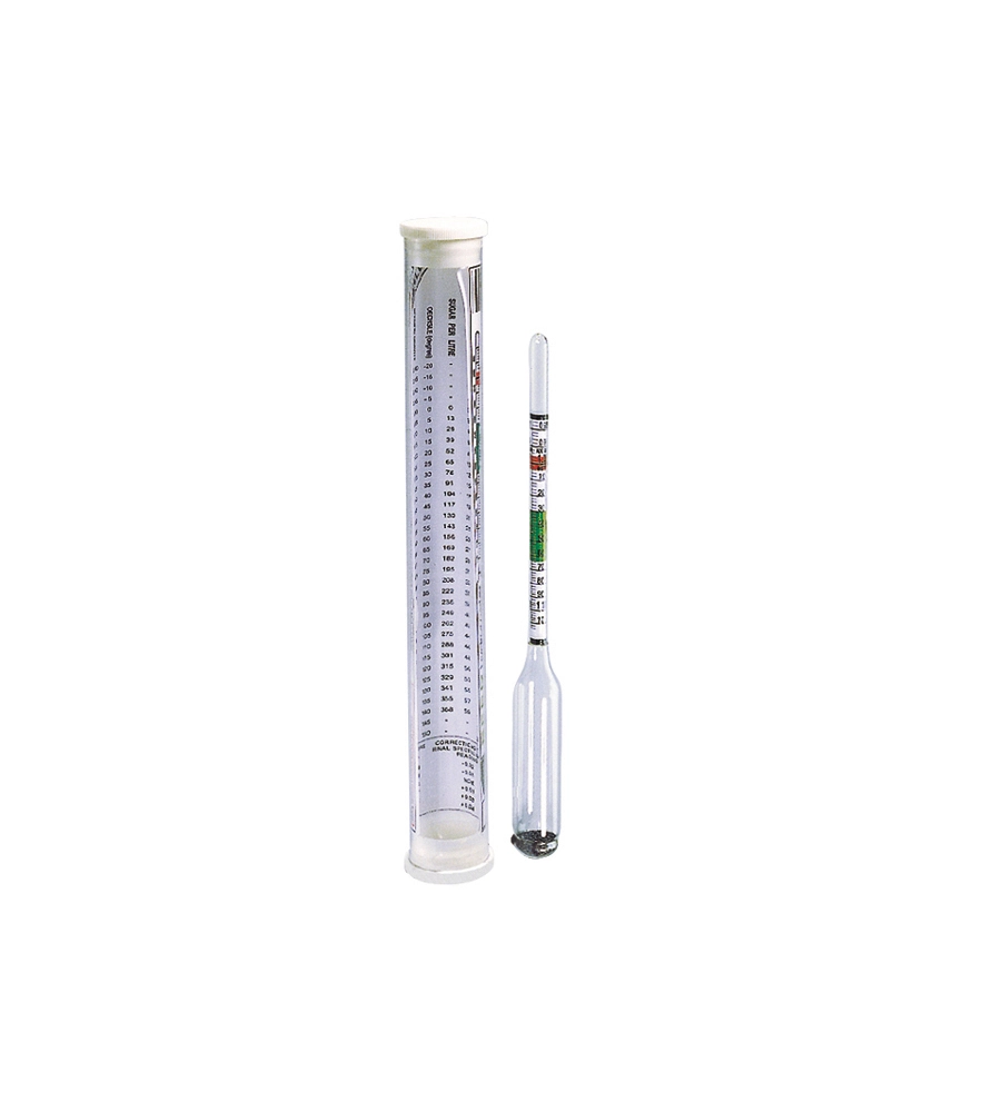 DENSIMETRO PER FERMENTAZIONE MALTO.