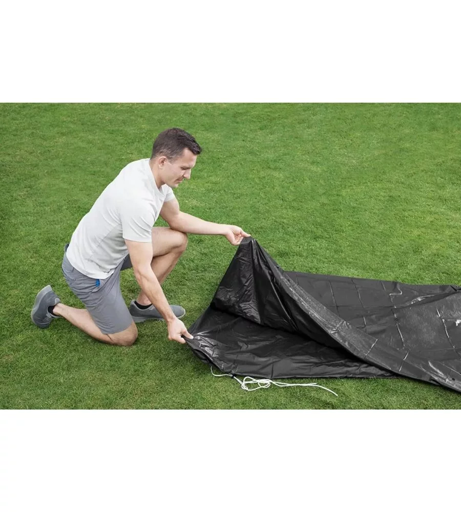 TELO DI COPERTURA PER PISCINA FUORI TERRA ROTONDA DA 366 CM BESTWAY "STEEL PRO" - COD. 58037