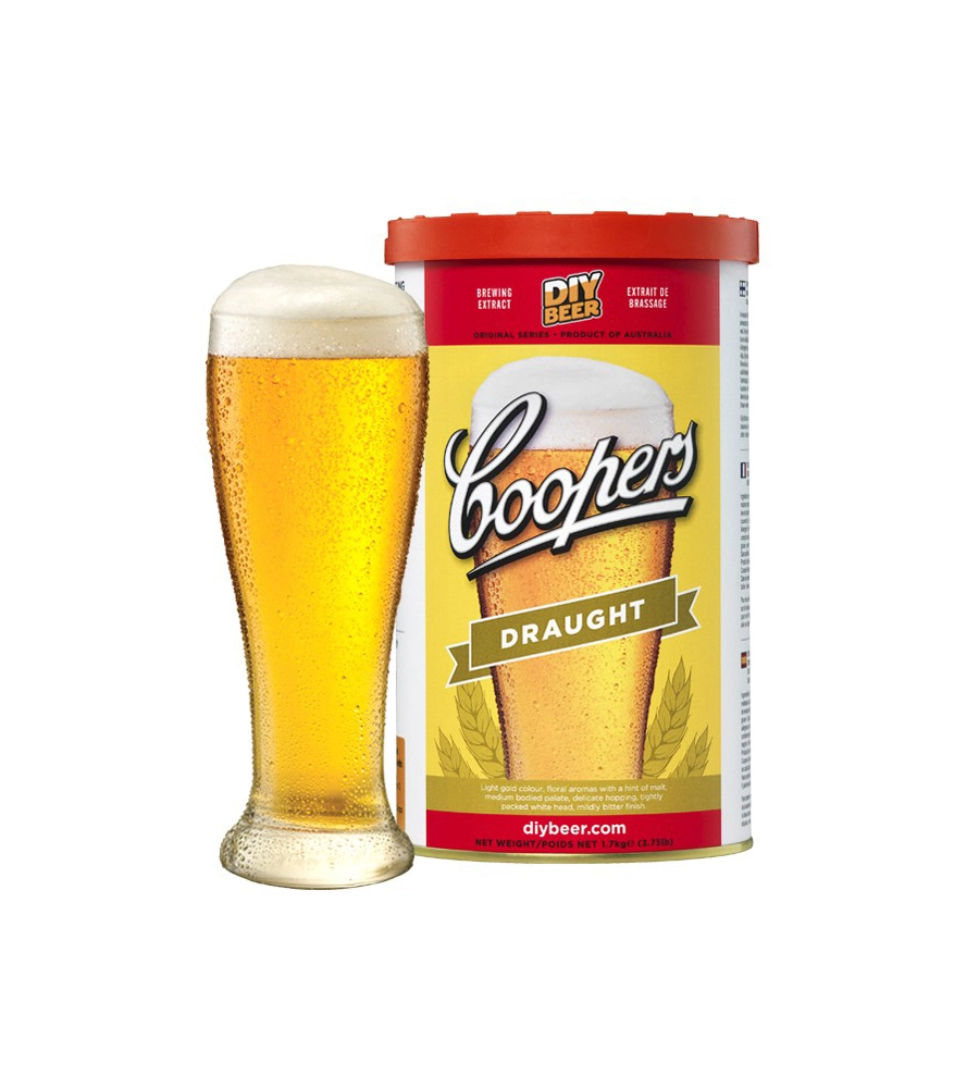 ESTRATTO DI MALTO COOPERS PER BIRRA ARTIGIANALE - DRAUGHT.