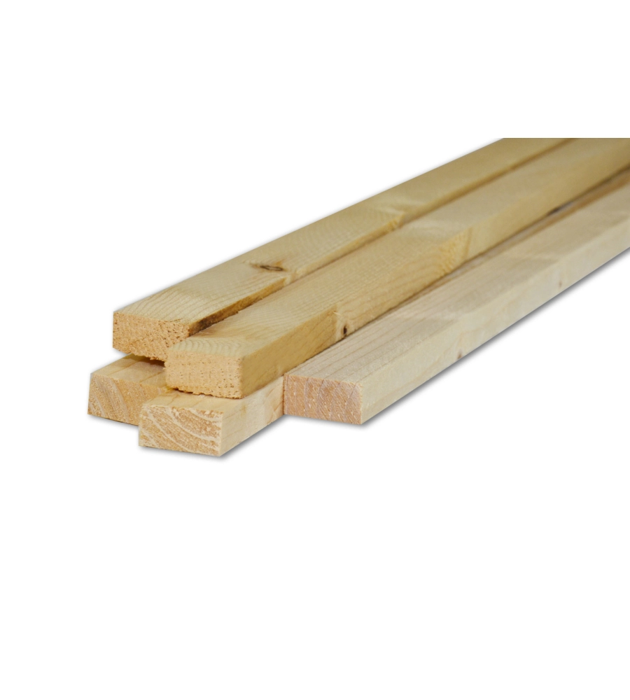 LISTELLO IN ABETE GREZZO 15 X 30 X 2000 MM