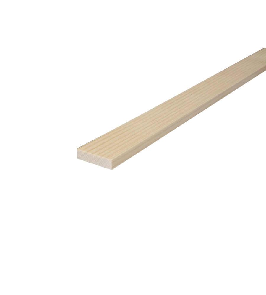 LISTELLO IN ABETE PIALLATO 10 X 40 X 1000 MM