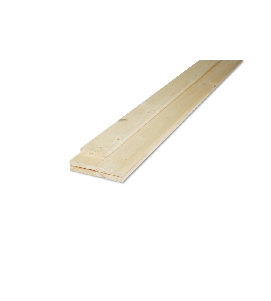 LISTELLO IN ABETE PIALLATO 10 X 60 X 1000 MM