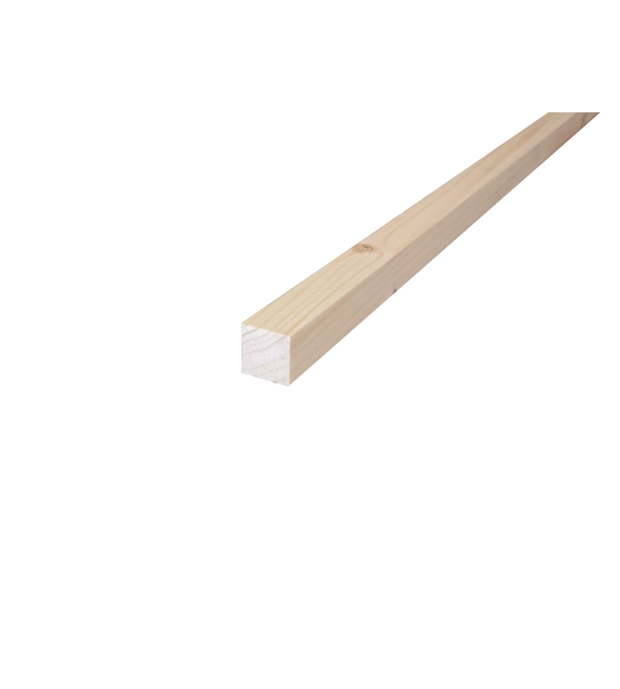 LISTELLO IN ABETE PIALLATO 20 X 20 X 1000 MM