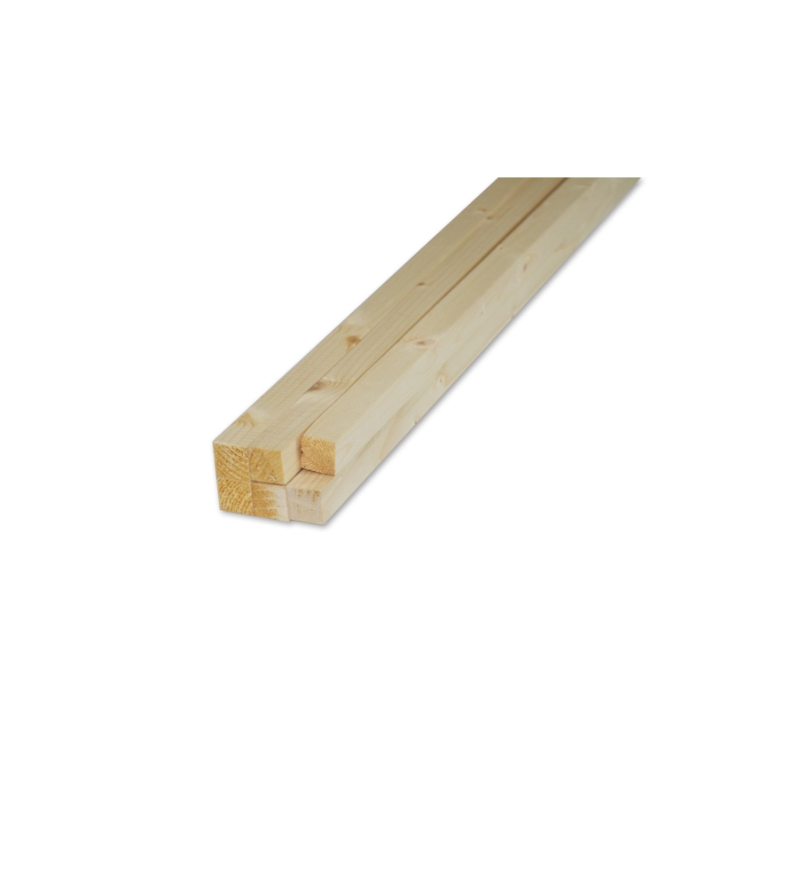 LISTELLO IN ABETE PIALLATO 20 X 20 X 1000 MM