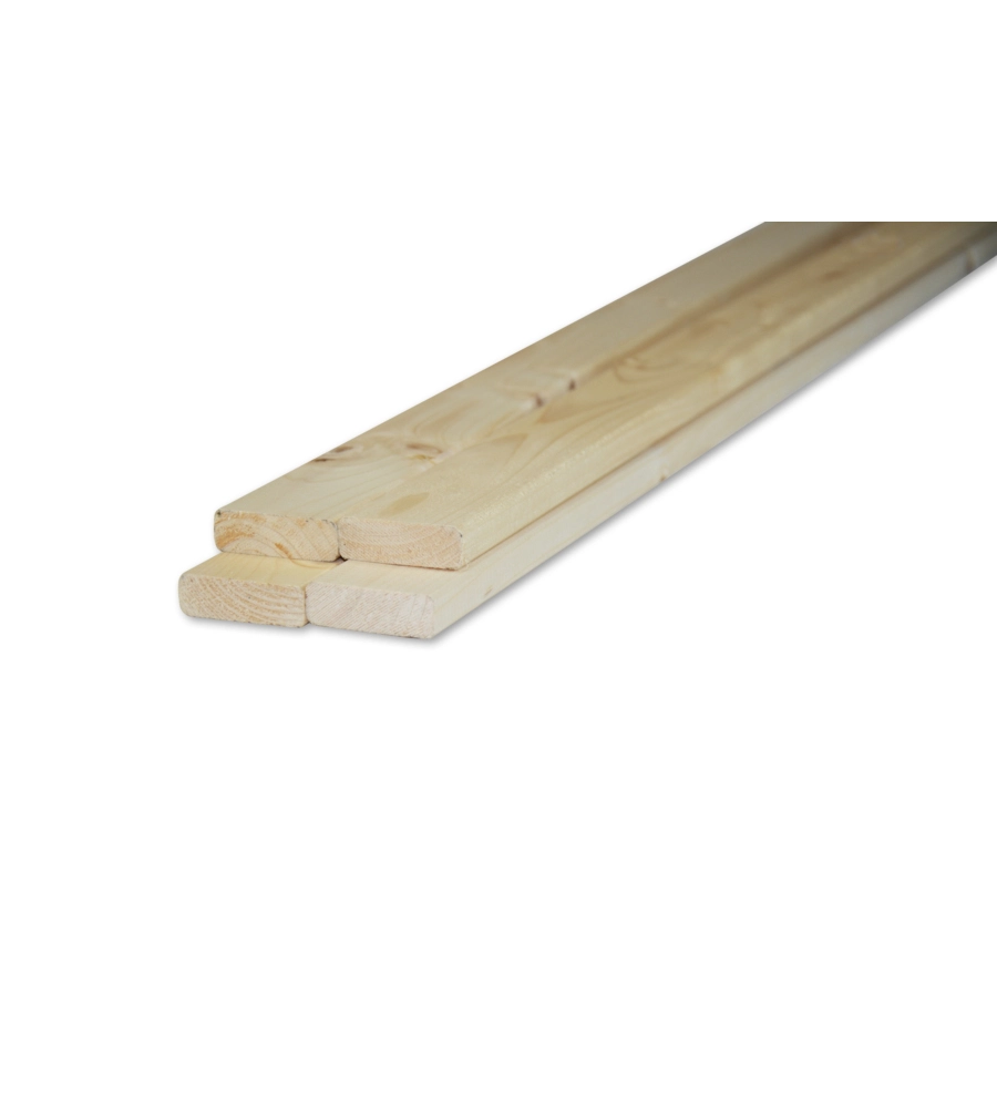 LISTELLO IN ABETE PIALLATO 15 X 45 X 1000 MM