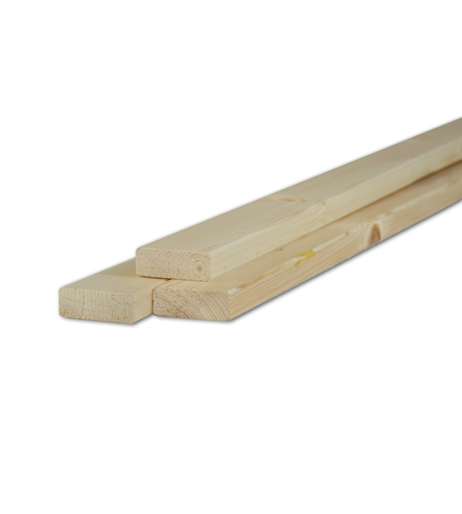 LISTELLO IN ABETE PIALLATO 20 X 55 X 1000 MM