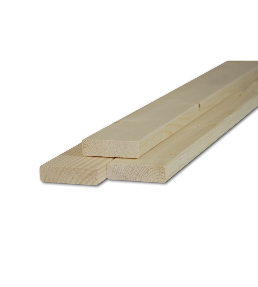 LISTELLO IN ABETE PIALLATO 20 X 70 X 1000 MM