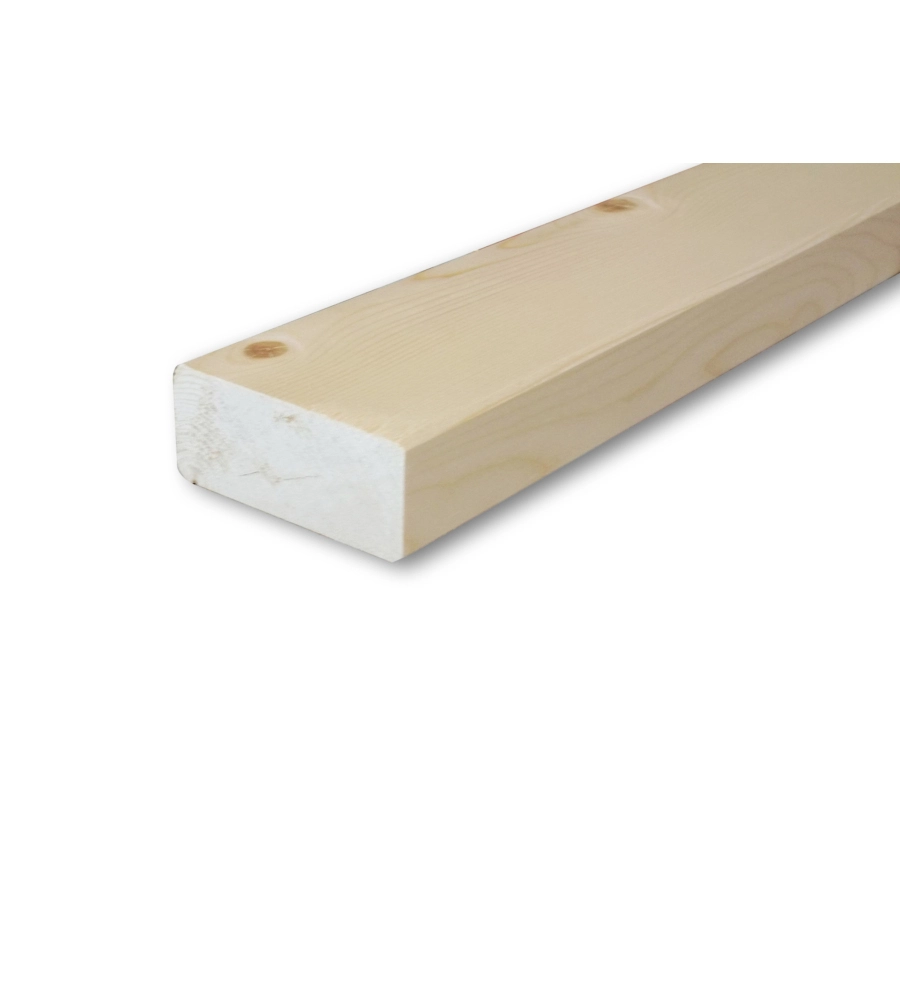 LISTELLO IN ABETE PIALLATO 40 X 60 X 2000 MM