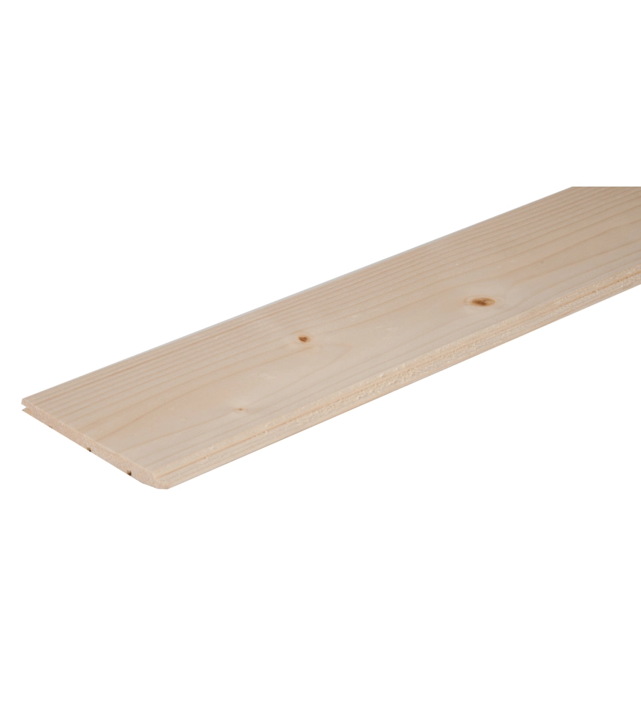 PERLINA IN ABETE QUALITÀ MERCANTILE 10 X 120 X 3000 MM