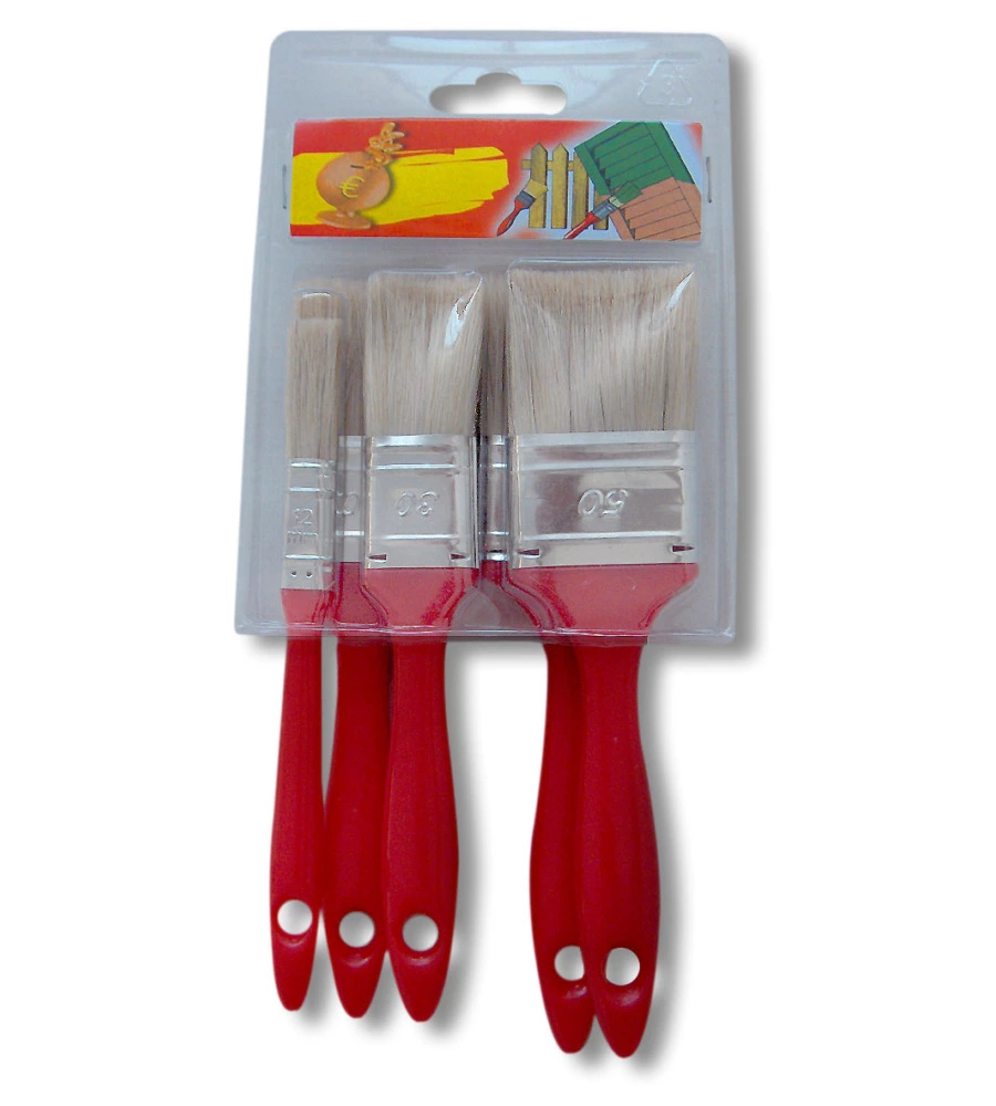 KIT 5 PENNELLI PER PITTURA IN PLASTICA 12-25-37-50-62 MM