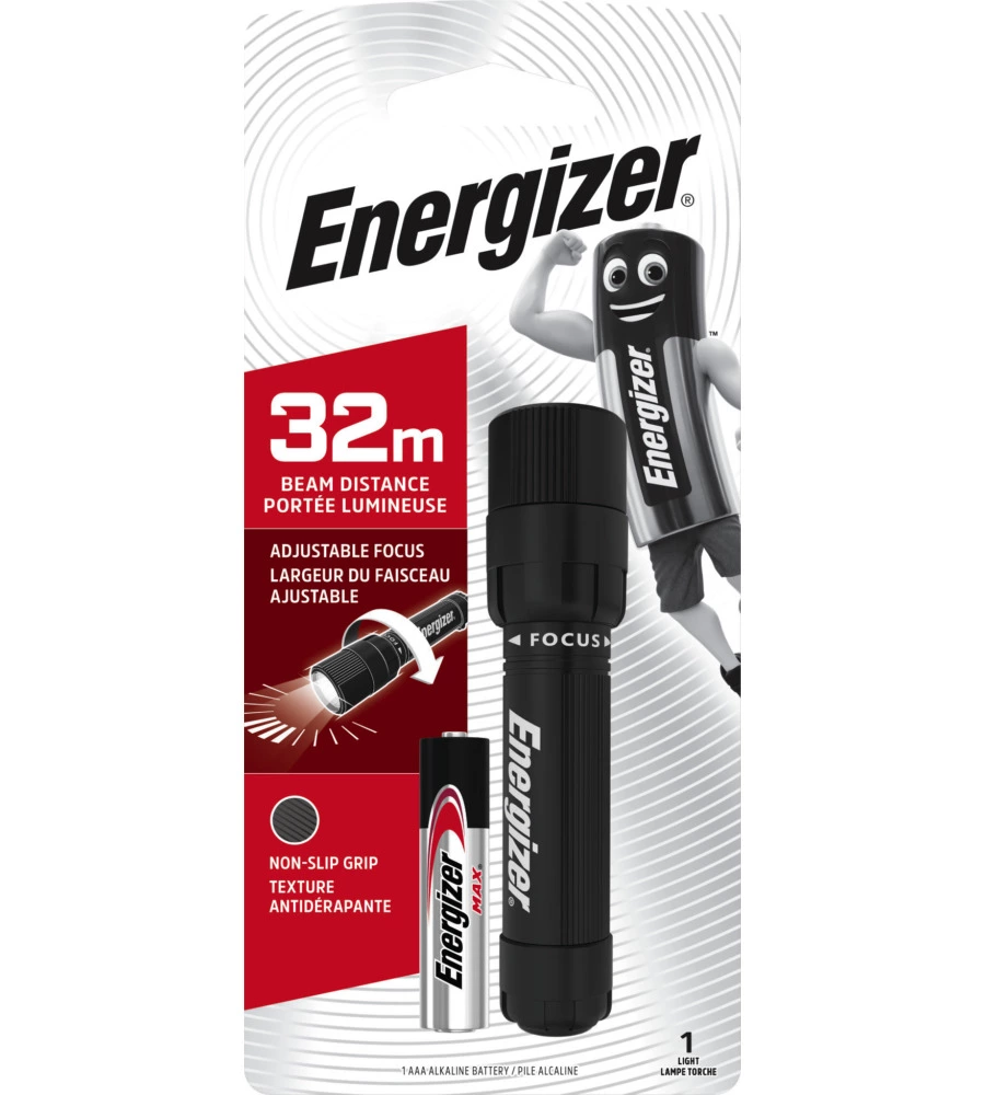 TORCIA A BATTERIE ENERGIZER "X-FOCUS SMALL" 30 LUMENS E 1 BATTERIA AAA