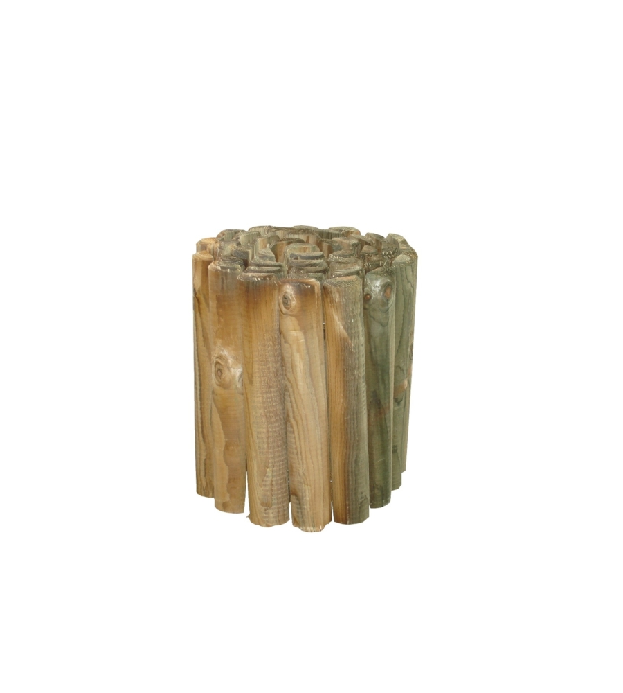 BORDATURA DA GIARDINO IN LEGNO DI PINO PER AIUOLE 250X5X30 CM