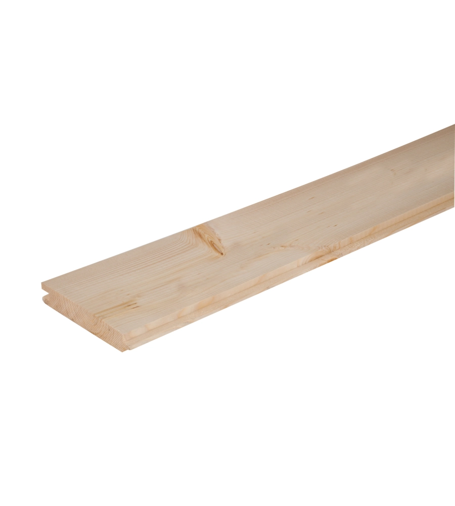 LISTONE DOPPIO USO IN ABETE GREZZO 19 X 121 X 3000 MM