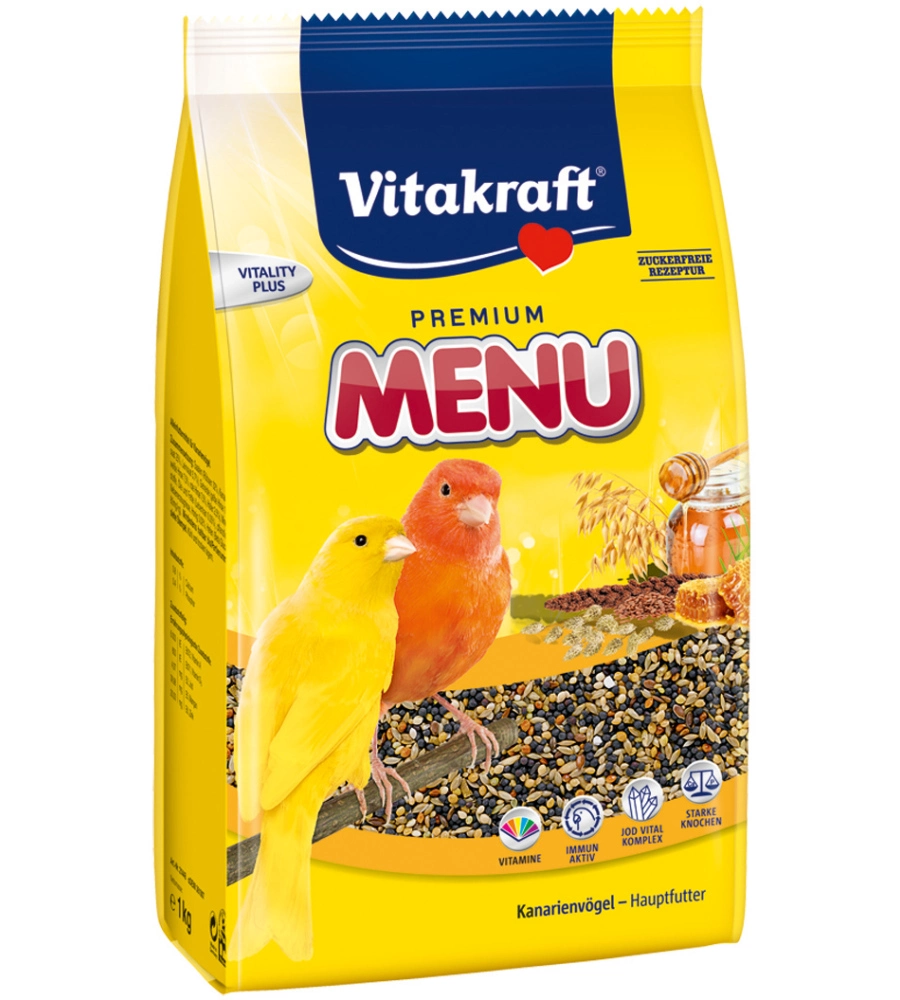 MENU COMPLETO PER CANARINI  - 1 KG - VITAKRAFT