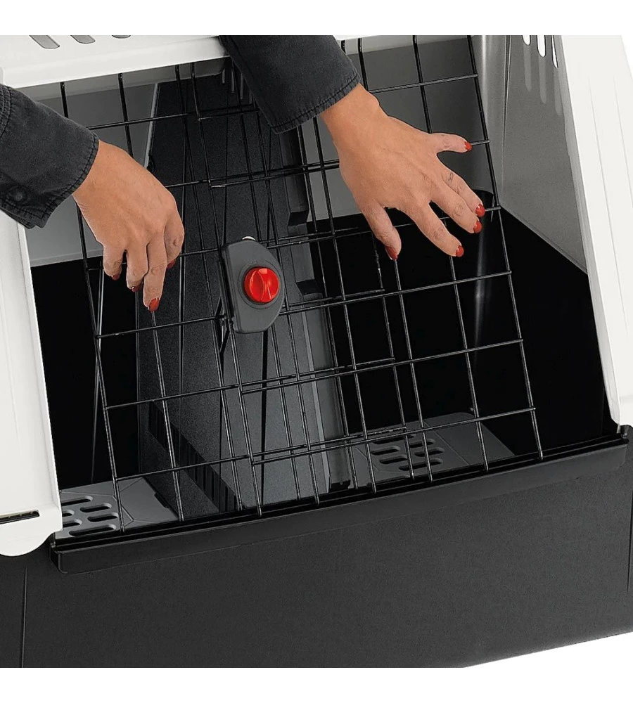 TRASPORTINO PER CANI PER VIAGGI IN AUTO "ATLAS CAR 100", 100X60X66 CM - FERPLAST