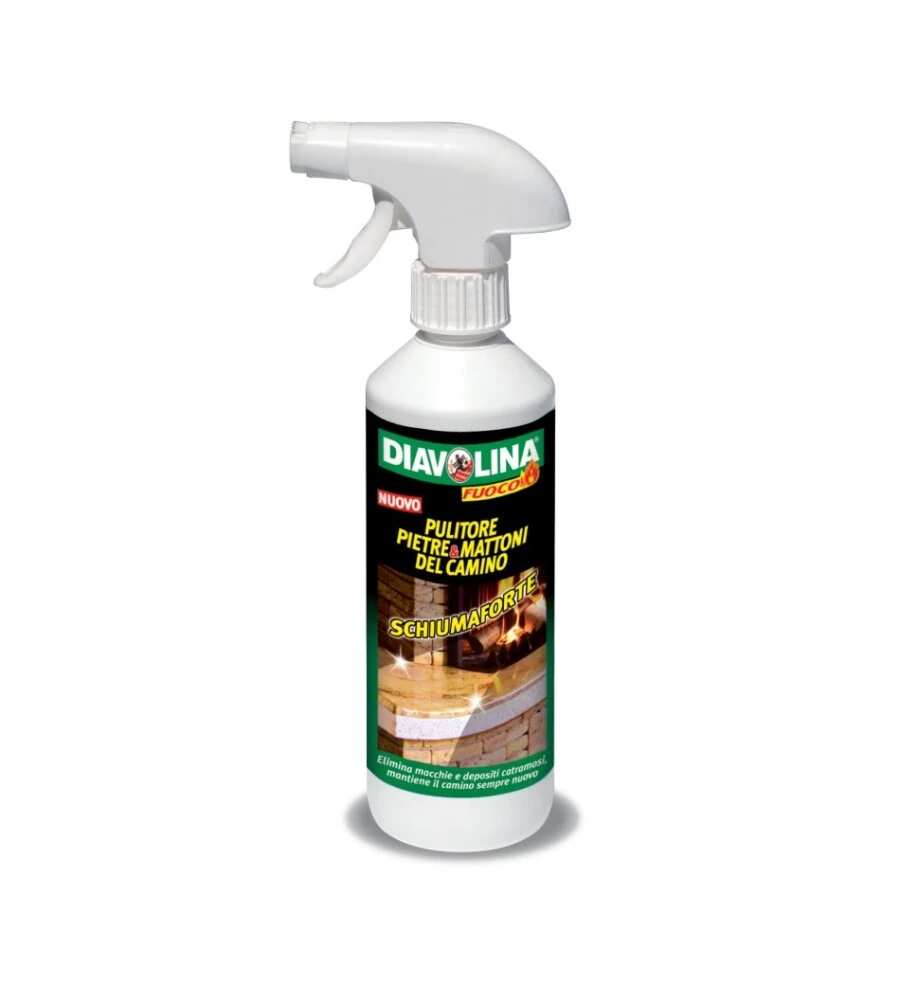 DETERGENTE DIAVOLINA SCHIUMA FORTE "PIASTRE E MATTONI" 500 ML