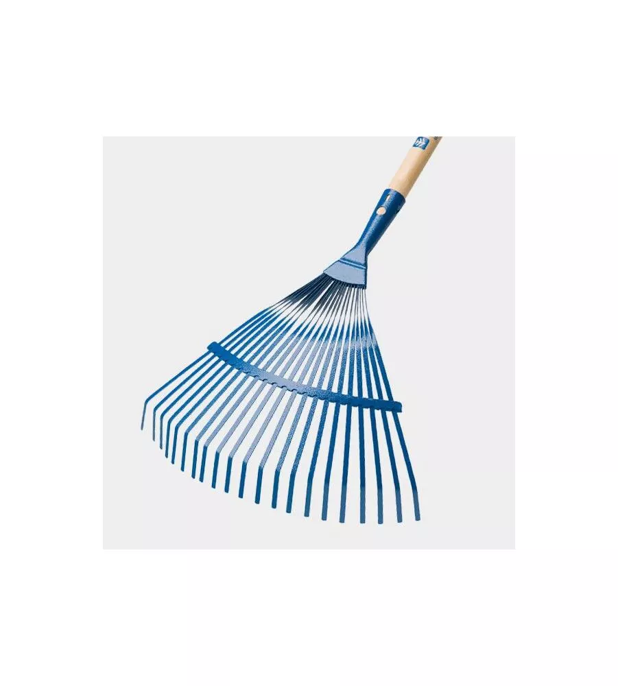 RASTRELLO DA GIARDINO CON DENTI NON REGOLABILI E MANICO IN FAGGIO, 130 CM