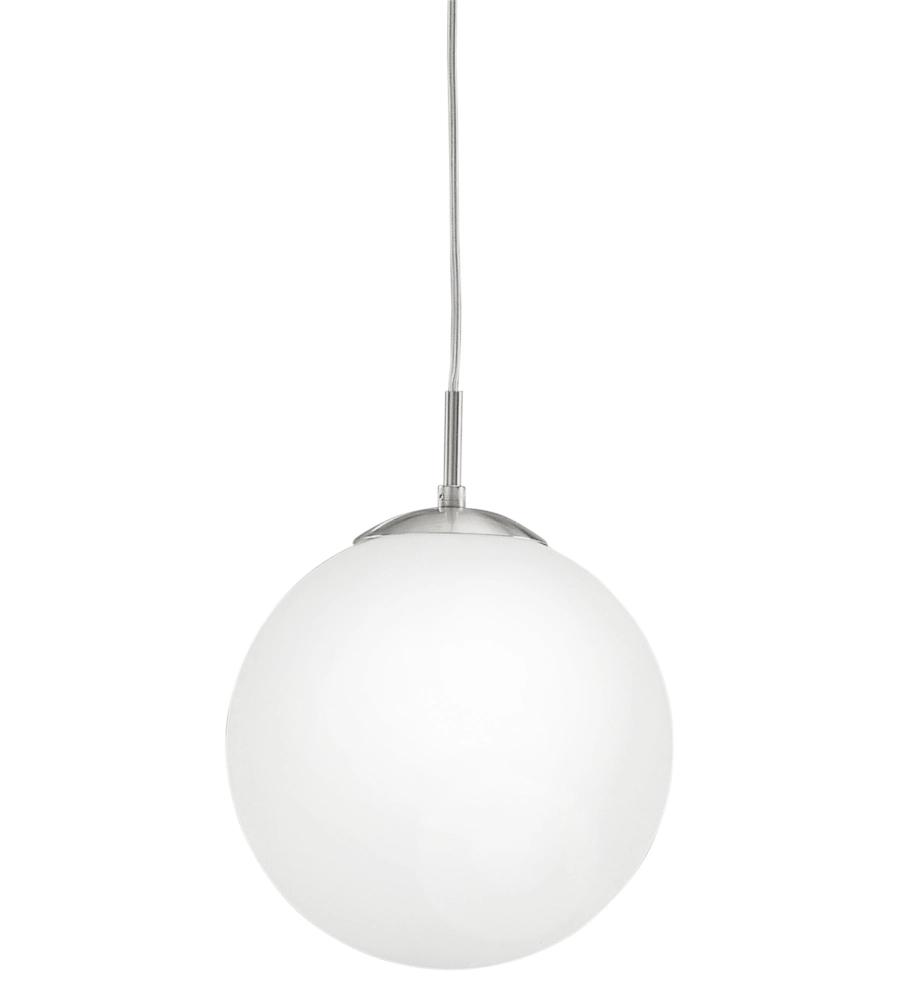 LAMPADA A SOSPENSIONE "RONDO" IN VETRO, E27