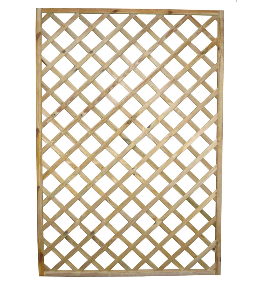 PANNELLO GRIGLIATO IN LEGNO DI PINO 120X4,4X180 CM